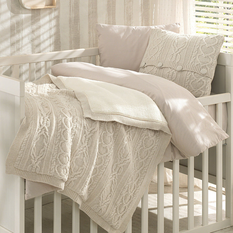 White 2024 crib set